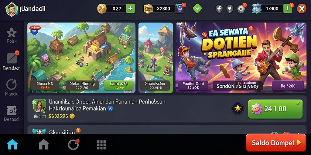 Grafis berkualitas tinggi yang memanjakan mata.