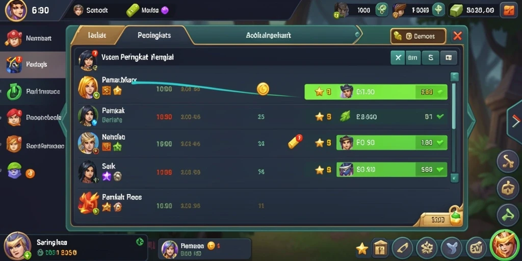 Sistem quest yang menantang dan menarik.