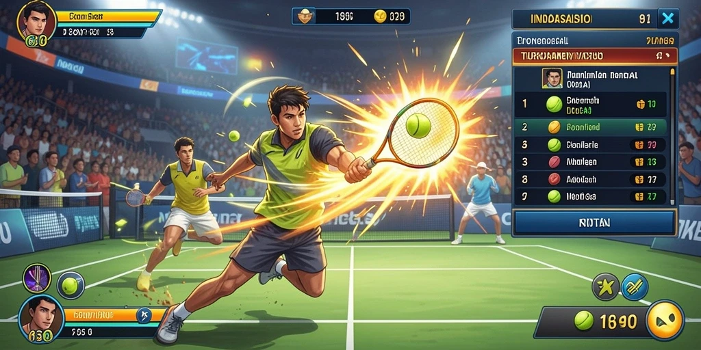 Momen seru dalam gameplay FUNPARI.