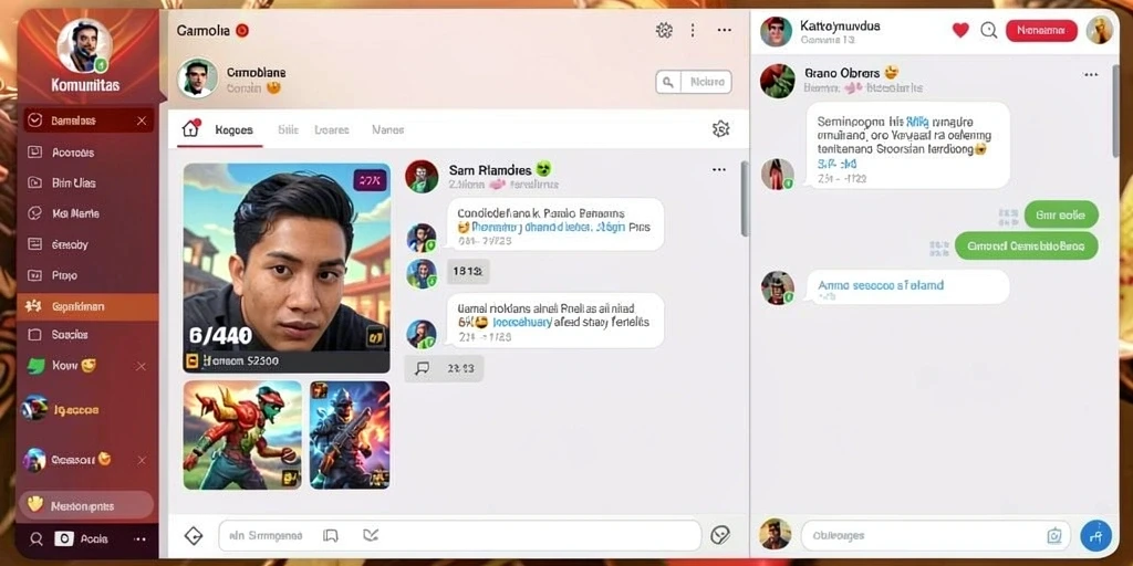 Fitur multiplayer untuk bermain bersama teman.