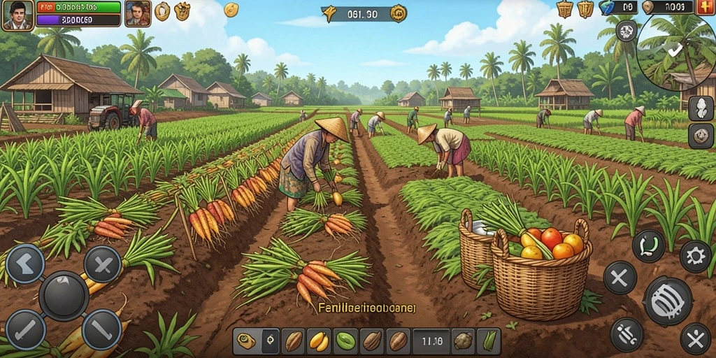 Tantangan menarik di setiap level permainan.