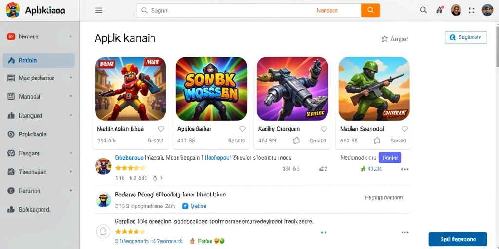 Screenshot dari level yang menantang dan seru.