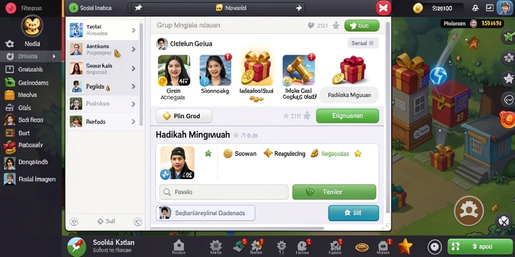 Screenshot memperlihatkan grafis cantik dari karakter dalam permainan.