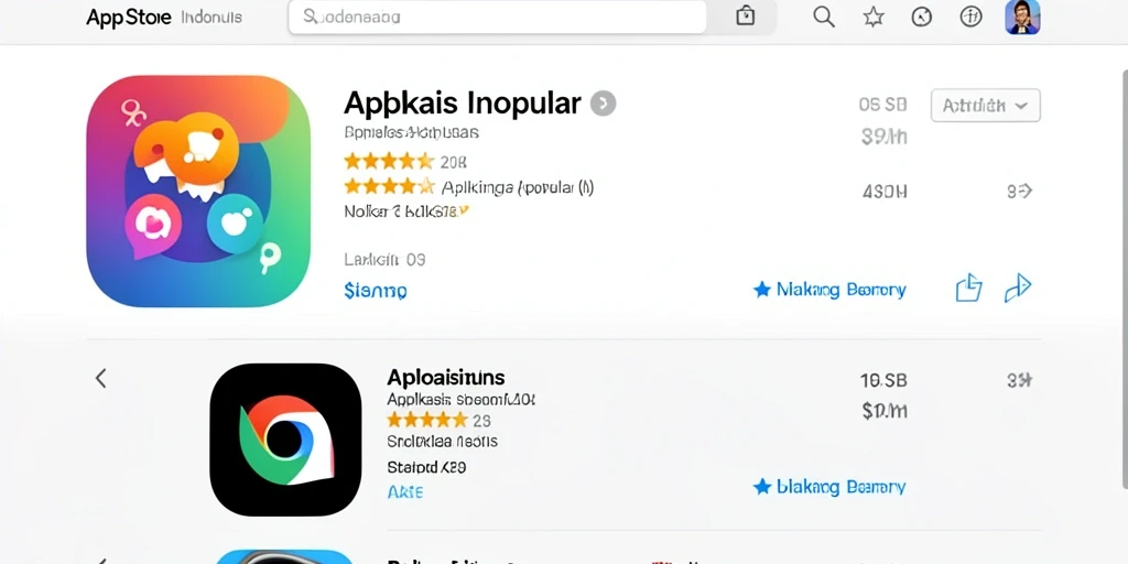 Menu kustomisasi karakter yang menarik.