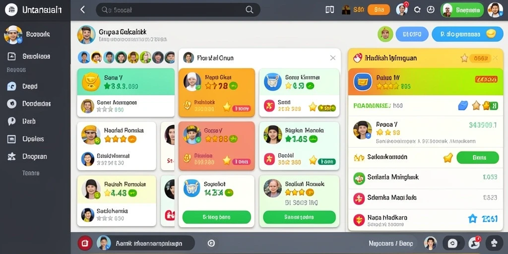 Momen seru saat berkompetisi dalam mode multiplayer.