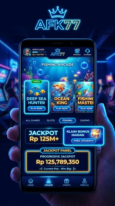 afk77 — menu pengaturan
